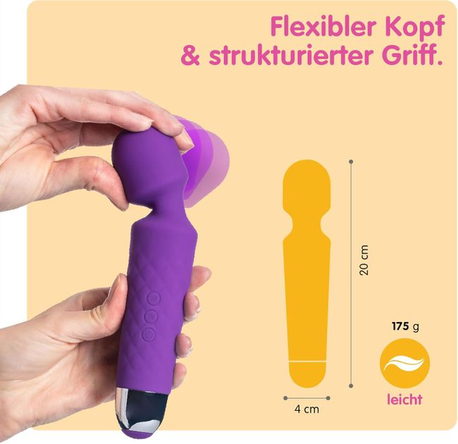 Oliver James Vibrator für Frauen - Leises & Leistungsstark Lila