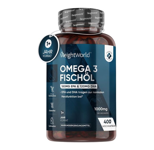 WeightWorld Omega 3 Fischöl