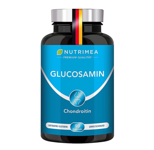 Nutrimea Glucosamin & Chondroitin Hochdosiert + MSM + MANGAN