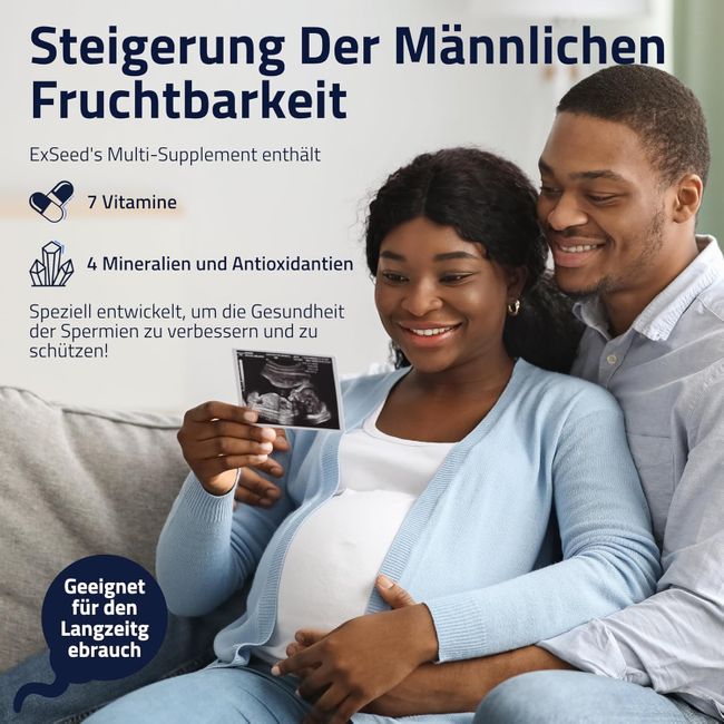 ExSeed  Fruchtbarkeits-Multivitaminpräparat für Männer