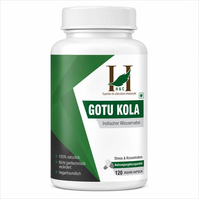 H&C Gotu Kola (Centella Asiatica) Kapseln
