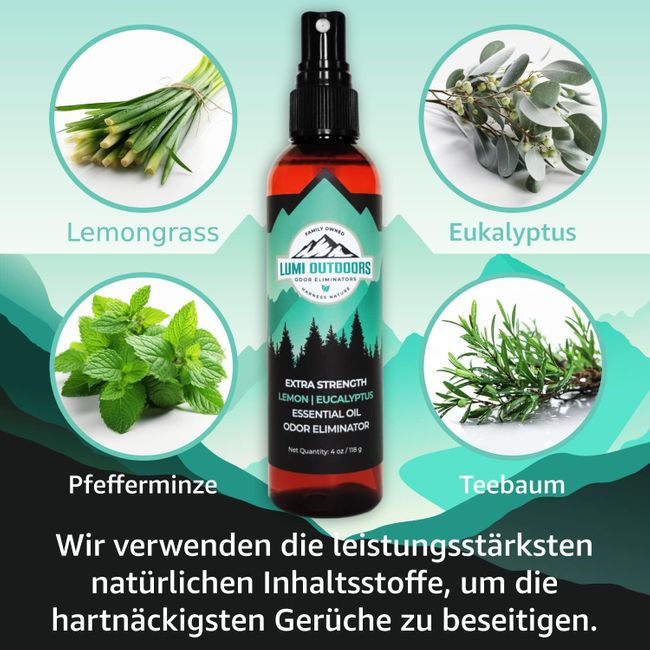 Lumi Outdoors Schuhdeo-Spray & Geruchsbeseitiger