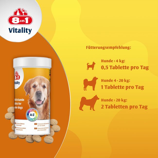 8in1 Multivitamin Tabletten Senior