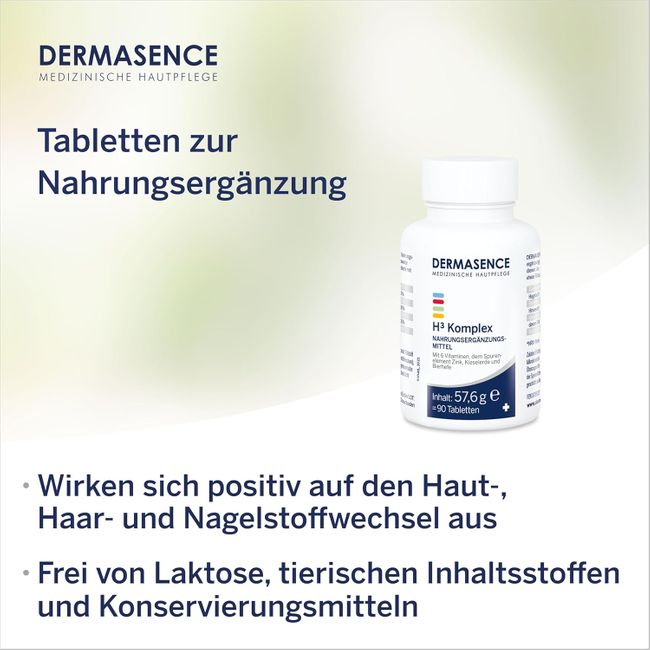 DERMASENCE H³ Komplex Tabletten