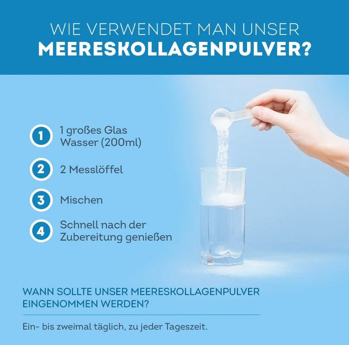 Vitavea Meereskollagen mit Vitamin C, Pulver Ananas-Limette