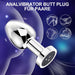 YICOCO Metall Anal Vibrator Analplug
