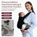 Momcozy Baby Trage - Leichte & Atmungsaktive Schwarz
