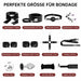 YICOCO 12 Teilig BDSM Bondage Set Fesselset