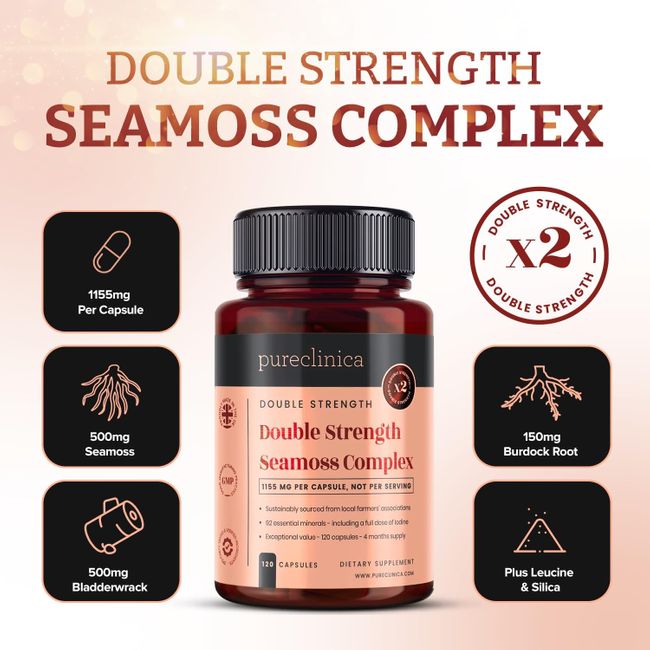 Pureclinica Seamoss-Komplex Kapseln