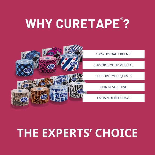 CureTape Kinesiotapes Kinesiologie Tape Leopard