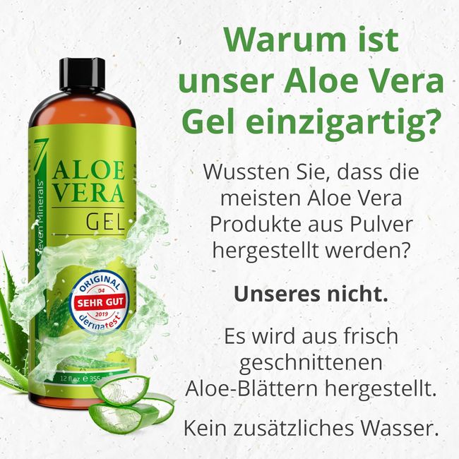 Seven Minerals Aloe Vera Gel