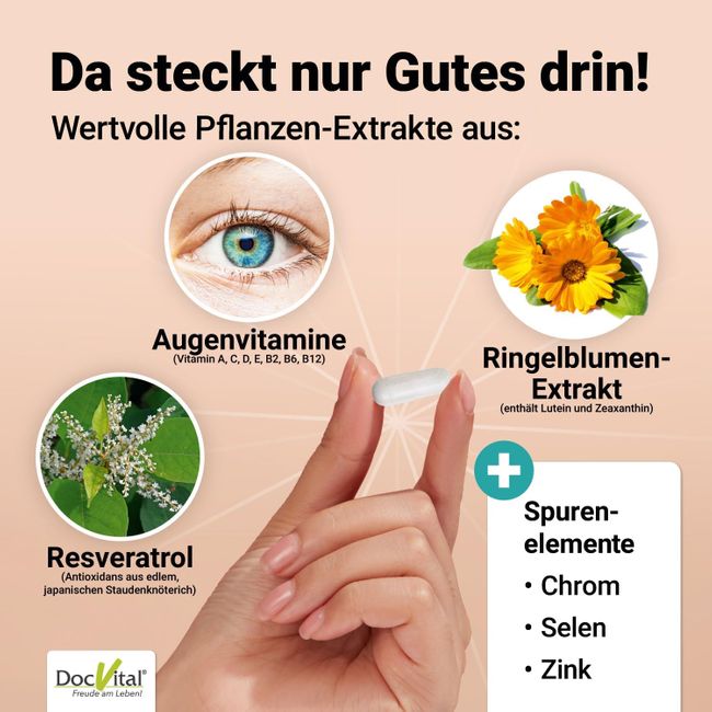 DocVital  Augenstark Vital Komplex Kapsel
