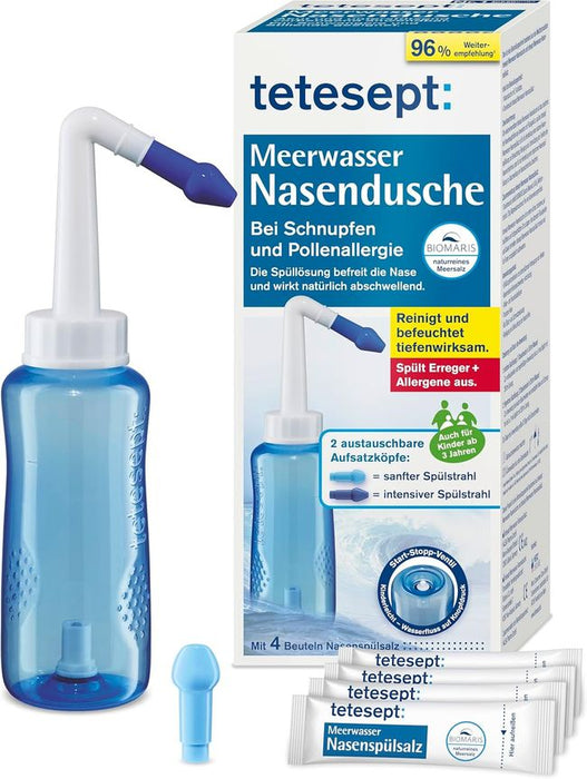 tetesept Meerwasser Nasendusche