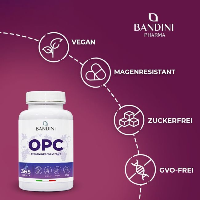 Bandini OPC Traubenkernextrakt  Kapseln