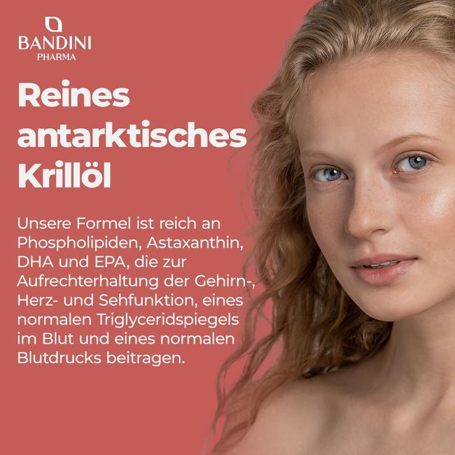 Bandini Antarktis Krillöl  Weichkapseln