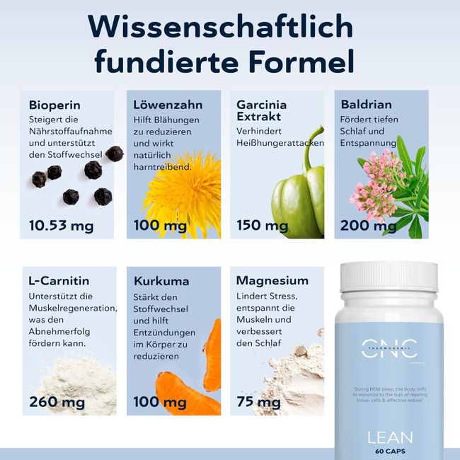QSTA  Abnehmen Schnell Fettverbrenner QSTA LEAN