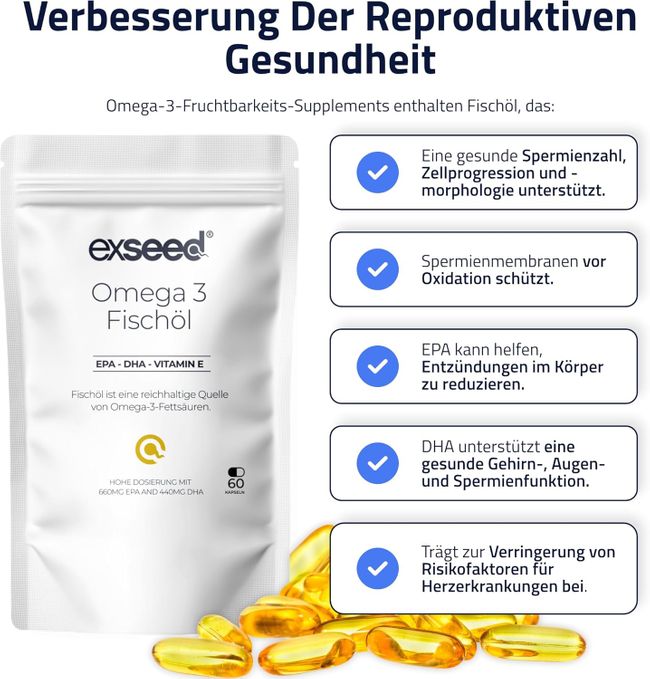 ExSeed Omega 3 Kapseln