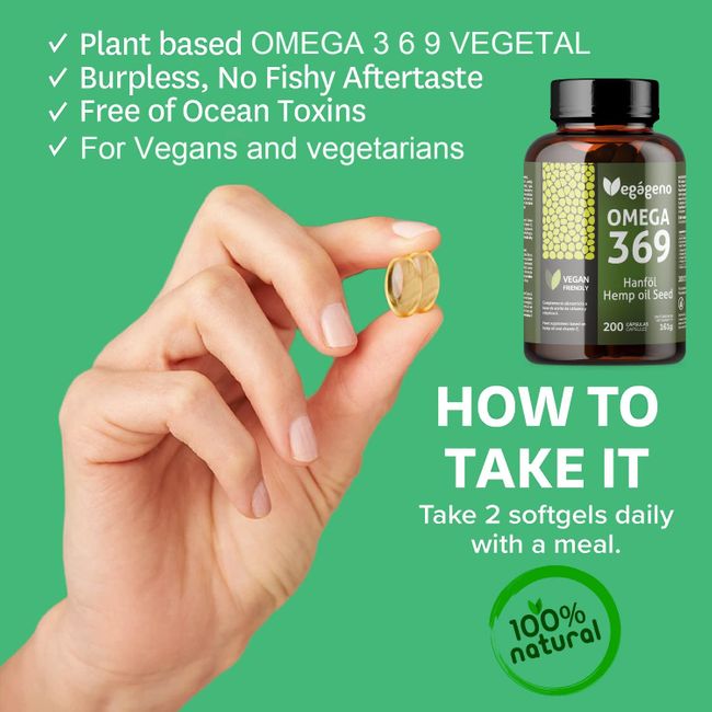 VEGÁGENO Omega 3-6-9 Kapseln