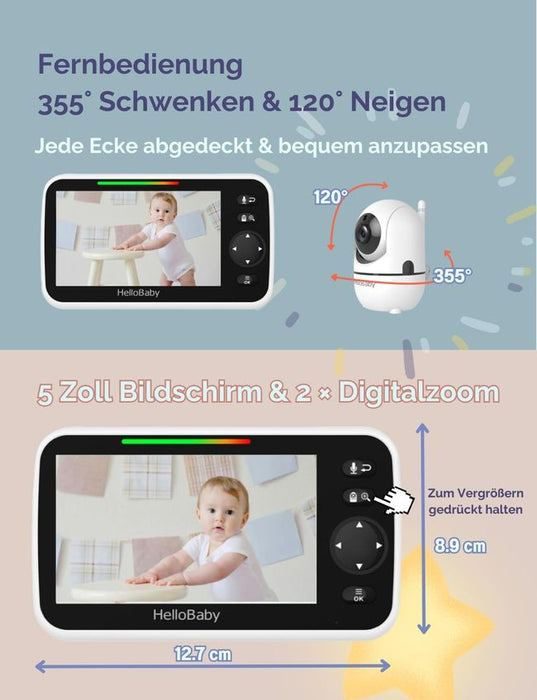 HelloBaby Babyphone mit Kamera