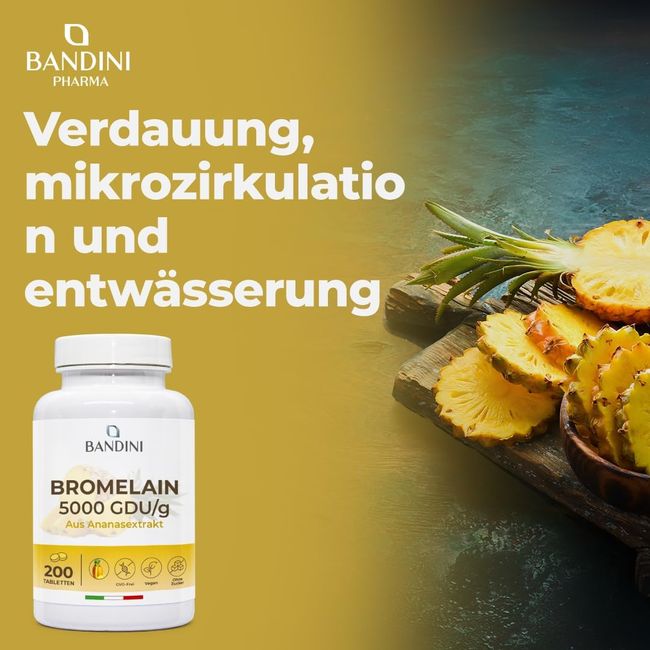 Bandini Bromelain Tabletten