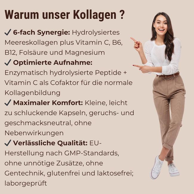 Vitassential Marine Kollagen-Komplex Kapseln