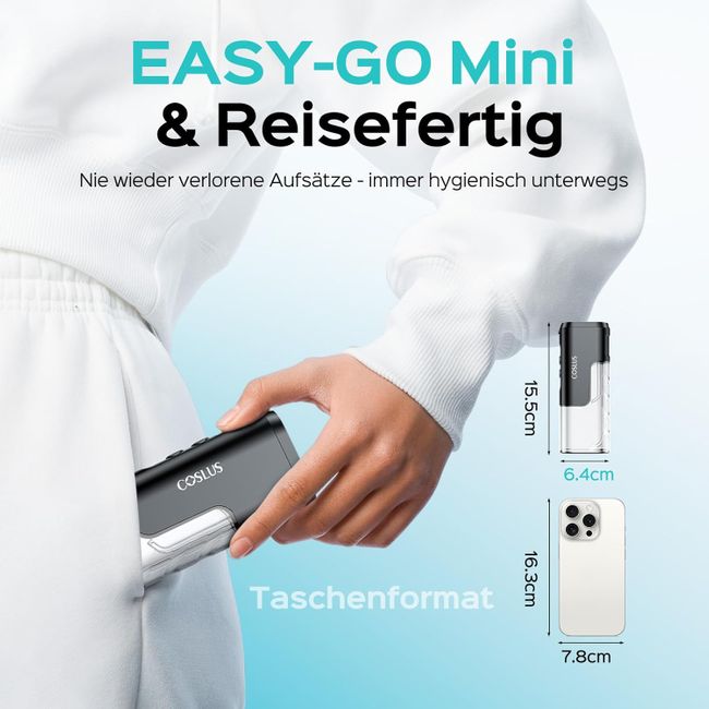 COSLUS  Mini Elektrische Munddusche für Unterwegs