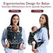 Momcozy Baby Trage - Leichte & Atmungsaktive Sterne