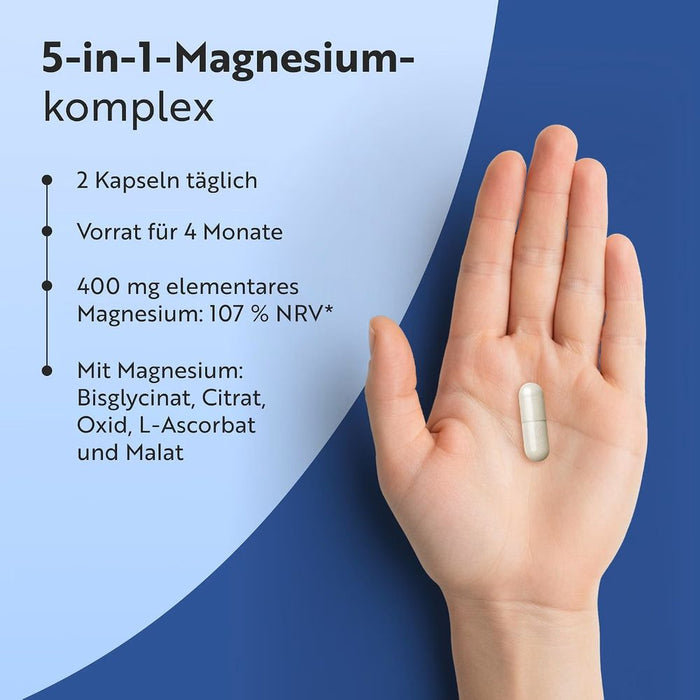 Nutravita Magnesium-Komplex aus fünf Formen