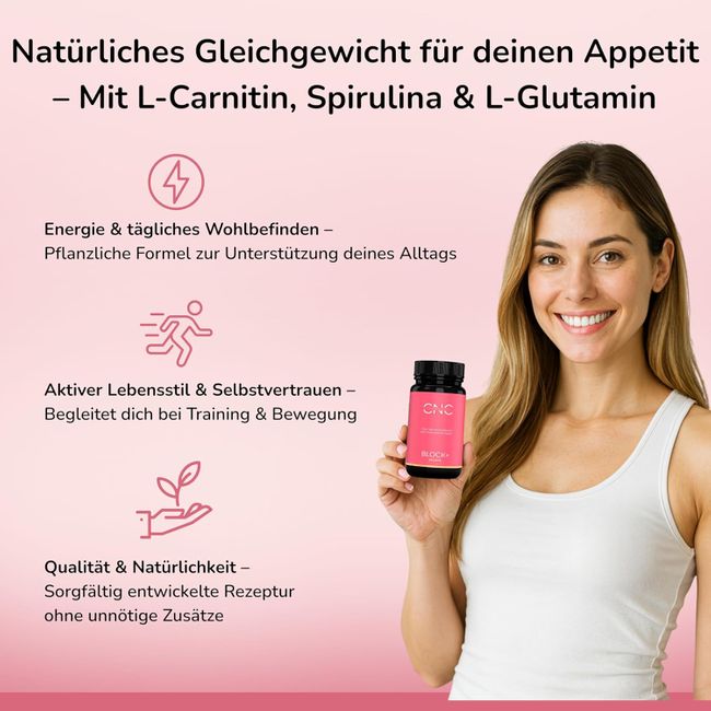 QSTA  Abnehmen Schnell Fettverbrenner QSTA BLOCK+ Kapsel
