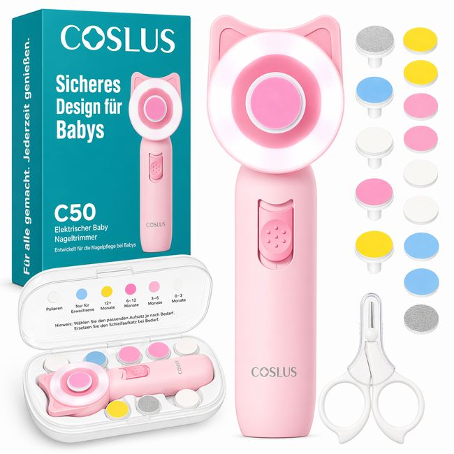 COSLUS  Baby Maniküre und Pediküre Rosa