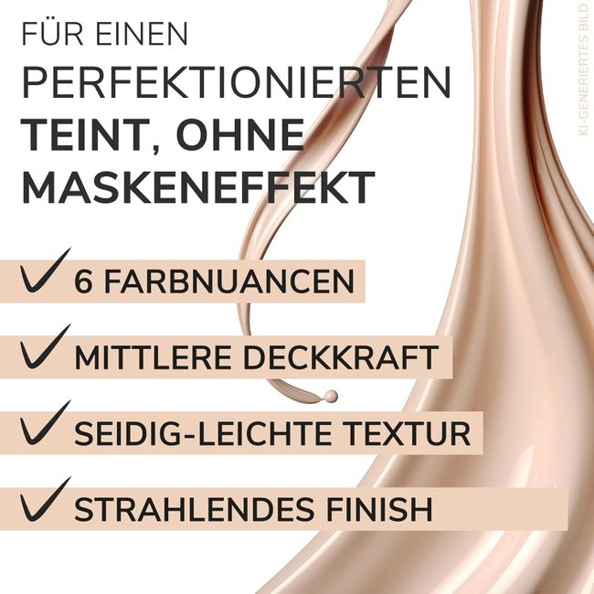 lavera Hyaluron Liquid Foundation Warm Almond 06