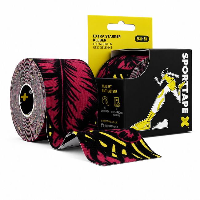 SPORTTAPE  Kinesiologie Tape 5cm x 5m Wild