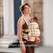 Momcozy Baby Trage - Leichte & Atmungsaktive Schiefer-Karo