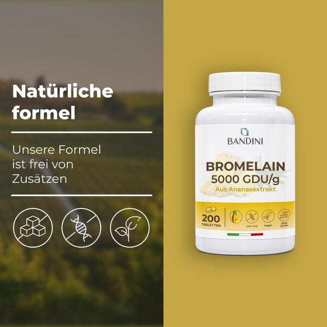 Bandini Bromelain Tabletten