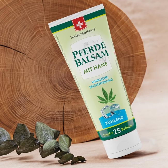 SwissMedicus Pferdebalsam mit Hanf
