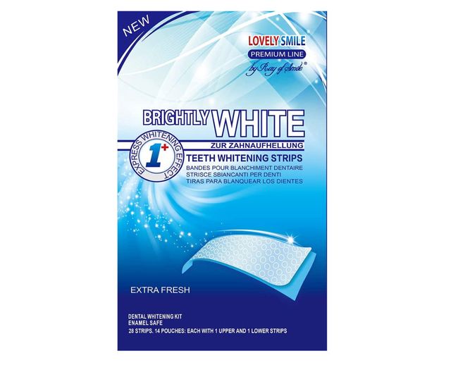 Lovely Smile WHITE-STRIPS Bleaching Stripes Zahnaufhellung-Streifen