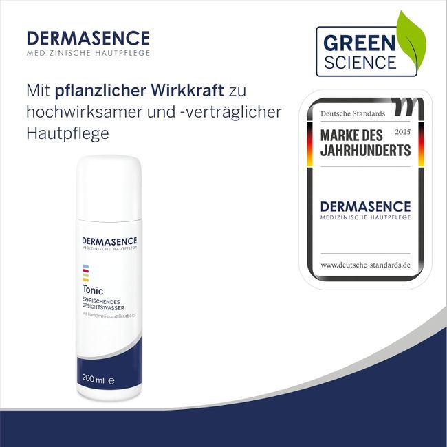DERMASENCE Tonic erfrischendes Gesichtswasser