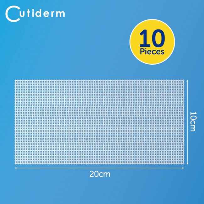 Cutiderm sterile Paraffingaze Kompresse 10 cm x 20 cm