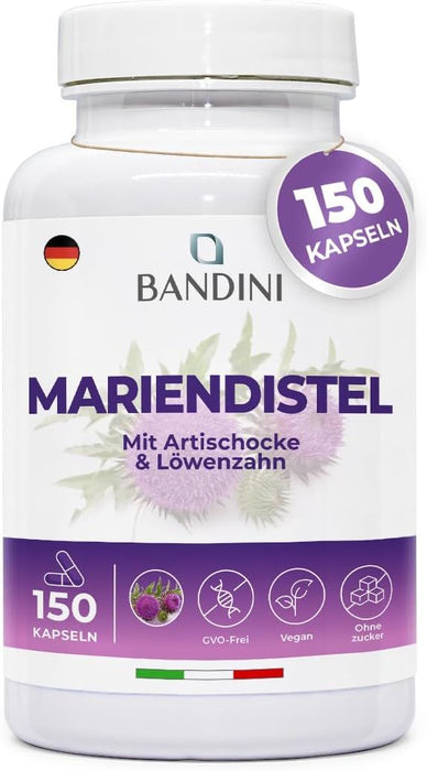 Bandini Mariendistel Artischocke und Löwenzahn-Komplex Kapseln
