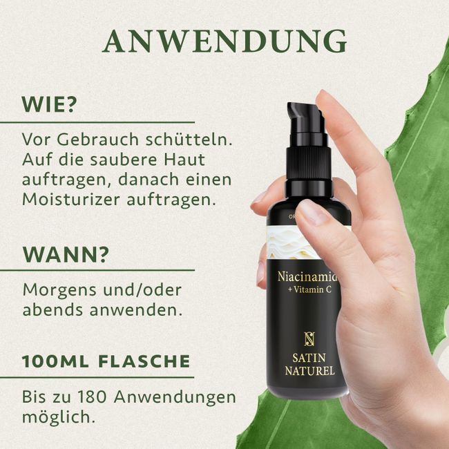 Satin Naturel Niacinamide Serum