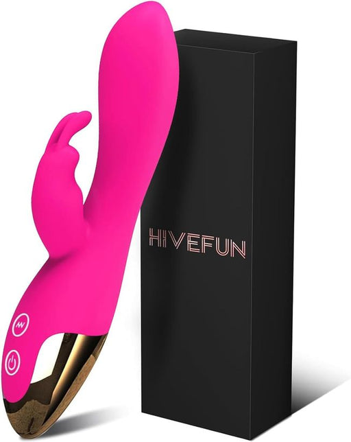 HIVEFUN Diloschwanz G Punkt Vibrator rosarot