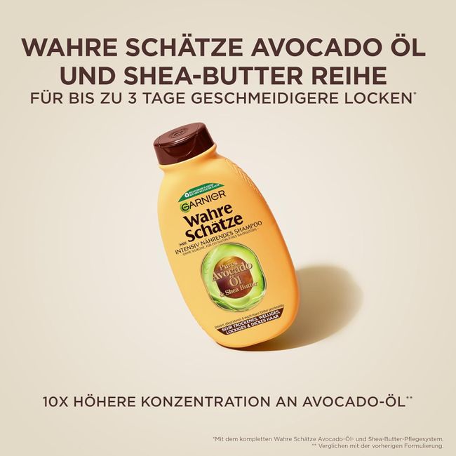 Garnier Wahre Schätze Pflegeset mit Shampoo, Spülung, Maske und Leave-In
