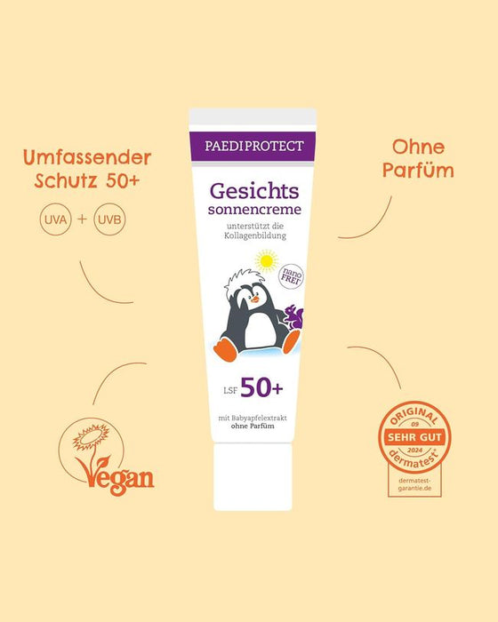 PAEDIPROTECT Gesichtssonnencreme LSF 50+