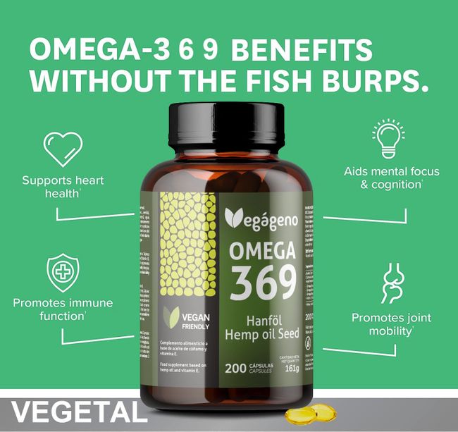 VEGÁGENO Omega 3-6-9 Kapseln
