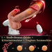 Tagnaff Dildo Vibrator, 8 Stoßfunktion Lecken Vibration