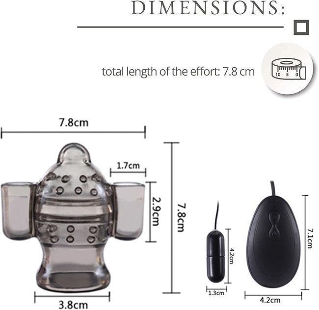 FOPS Eichel stimulator mann Stimulationsring Cockring