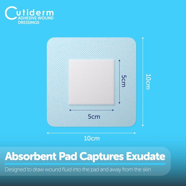 Cutiderm Steriler Wundverband 10cm x 10cm