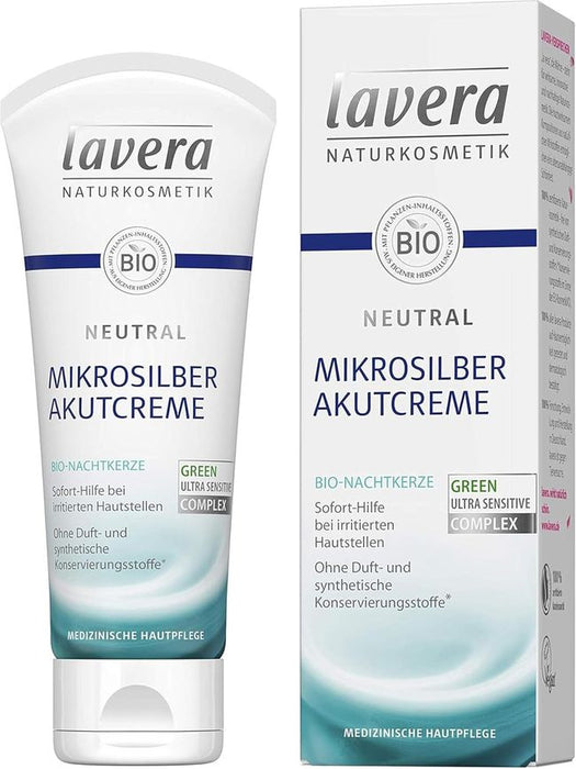 lavera Neutral Akutcreme mit Mikrosilber