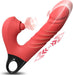YAWNSHE Dildo Vibrator Stoßfunktion, 3 in 1 G Punkt Vibration