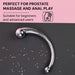 FOPS Doppeldildo Analplug metall 16cm. Prostata dildo